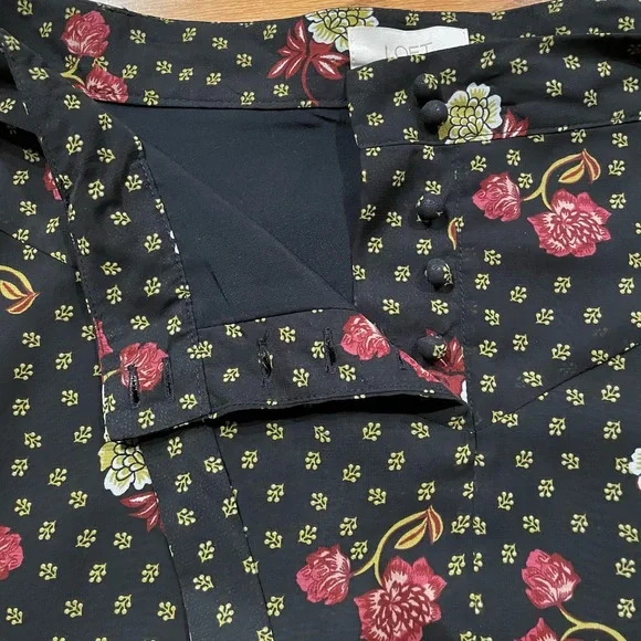 Loft Button Detail Skirt - Picture 6 of 7